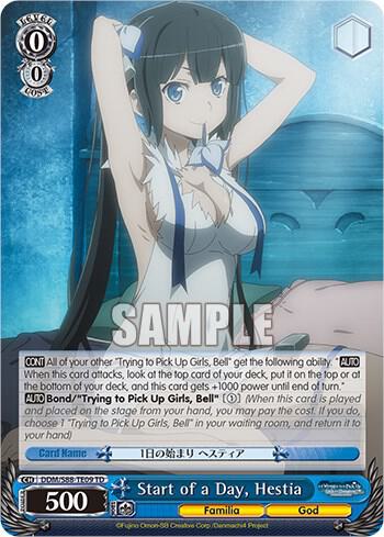 Start of a Day, Hestia