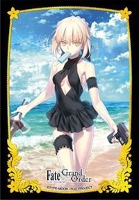 Broccoli Character Sleeve: Fate/Grand Order - Rider/Altria Pendragon [Alter] (80 · Broccoli Imported Card Sleeves