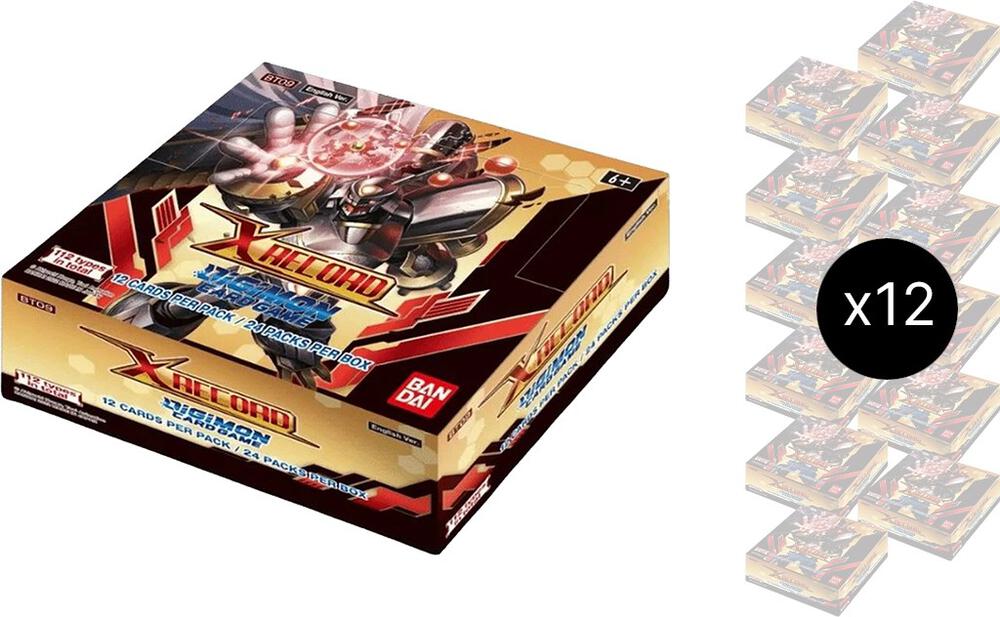 X Record Booster Box Case