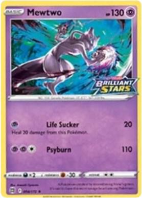 Mewtwo - 056/172 (Brilliant Stars Stamped) 056/172 from Miscellaneous Cards & Products