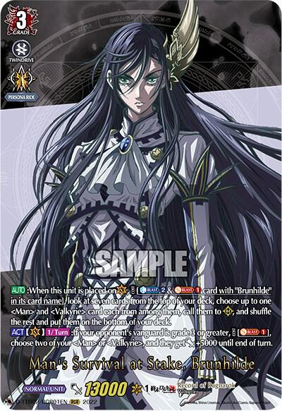 Man's Survival at Stake, Brunhilde (RGR)