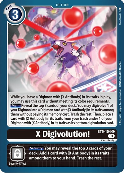 X Digivolution