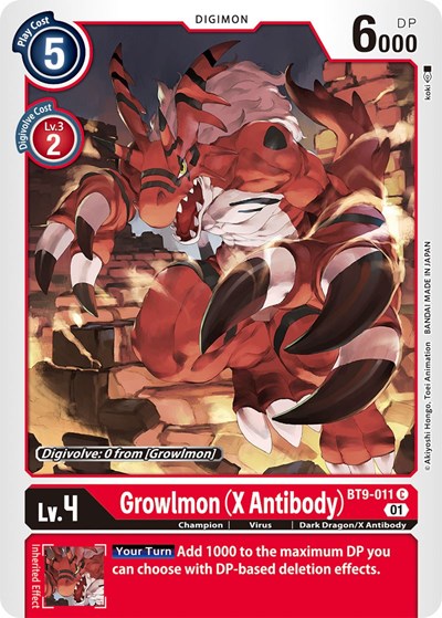 Growlmon X Antibody