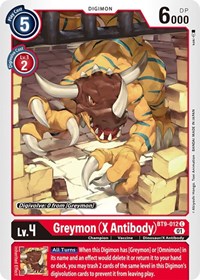 Greymon (X Antibody) (X Record)