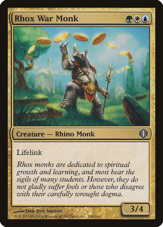 Rhox War Monk - Shards of Alara - Magic: The Gathering - TCGplayer.com Rhox War Monk - Shards of Alara - Magic: The Gathering - TCGplayer.com