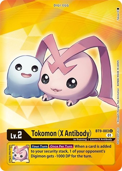 Tokomon X Antibody