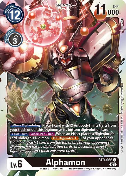 ALPHAMON 出品 Alphamon - X Record - Digimon Card Game - TCGplayer.com