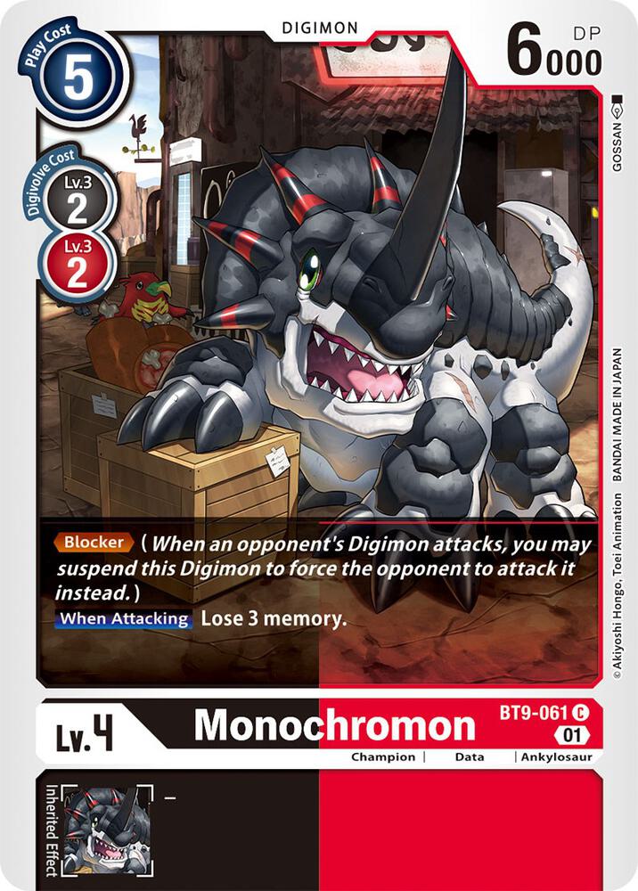 Monochromon - X Record - Digimon Card Game - TCGplayer.com