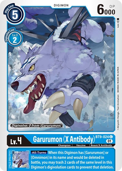 Garurumon X Antibody