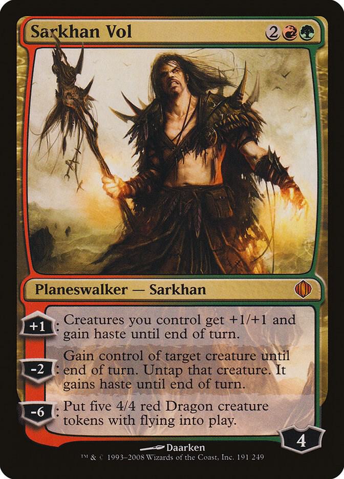 Magic: The Gathering - Sarkhan The Mad - Sarkhan Il Folle - Rise of The Eldrazi