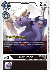 Dorumon (X Record Pre-Release Cards)