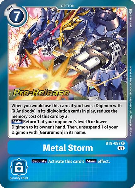 Metal Storm BT9-097 R card