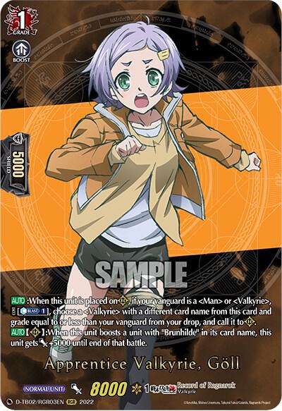 Apprentice Valkyrie, Goll (RGR)