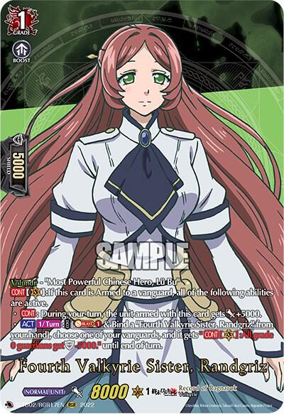 Fourth Valkyrie Sister, Randgriz (RGR)