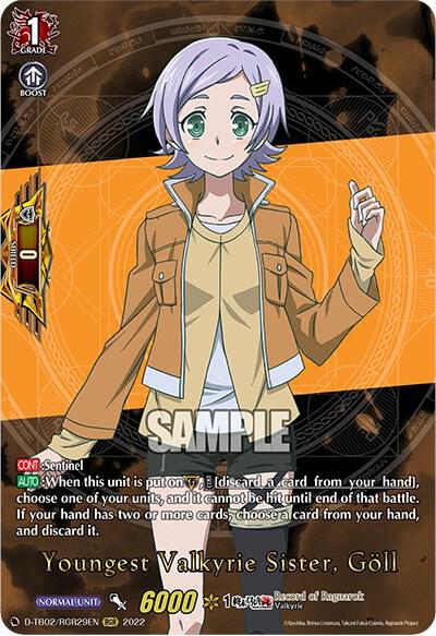Youngest Valkyrie Sister, Goll (RGR)