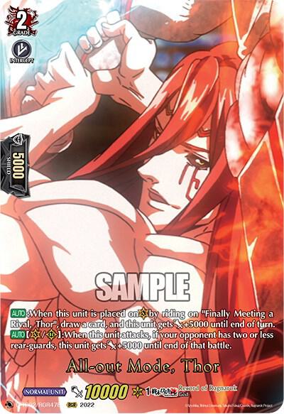 All-out Mode, Thor (RGR)