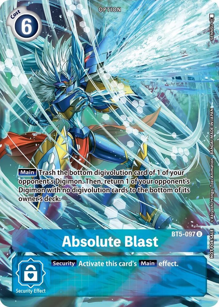 Absolute Blast (Summer 2022 Dash Pack) - Battle of Omni (BT05)