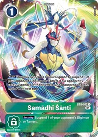 Samadhi Santi (Summer 2022 Dash Pack) - New Awakening - Digimon card