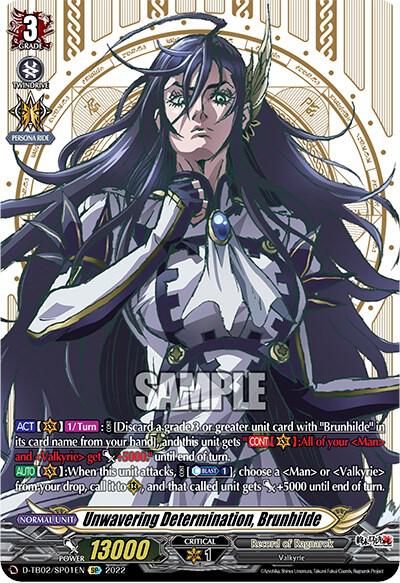 Unwavering Determination, Brunhilde (SP)