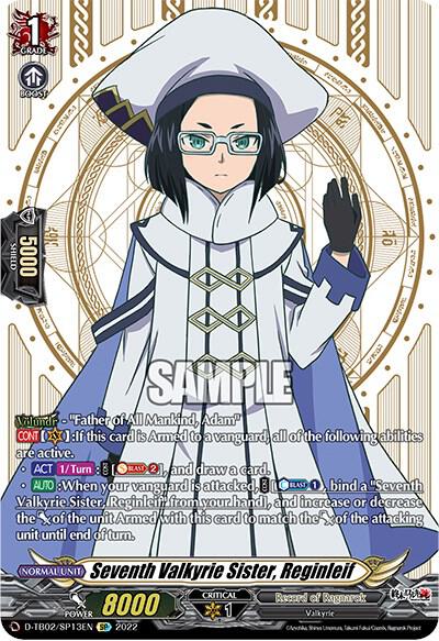 Seventh Valkyrie Sister, Reginleif (SP)