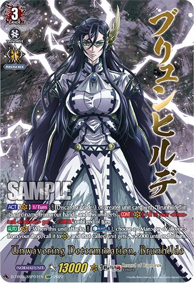 Unwavering Determination, Brunhilde (SSP)