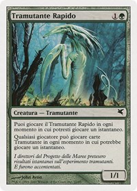 Quick Sliver (Italian) - "Tramutante Rapido"