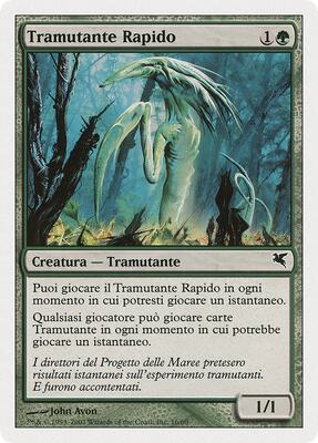 Quick Sliver (Italian) - "Tramutante Rapido"