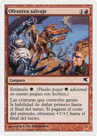 Savage Offensive Spanish Ofensiva salvaje