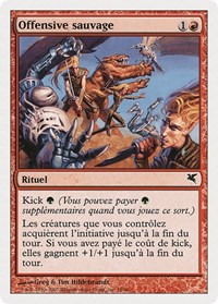 Savage Offensive (French) - "Offensive sauvage"