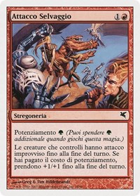 Savage Offensive (Italian) - "Attacco Selvaggio"
