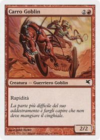 Goblin Chariot (Italian) - "Carro Goblin"