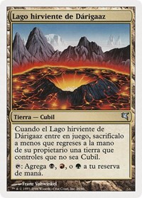 Darigaaz's Caldera (Spanish) - "Lago hirviente de Dárigaaz"