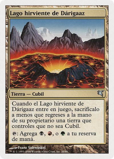 Darigaazs Caldera Spanish Lago hirviente de Darigaaz