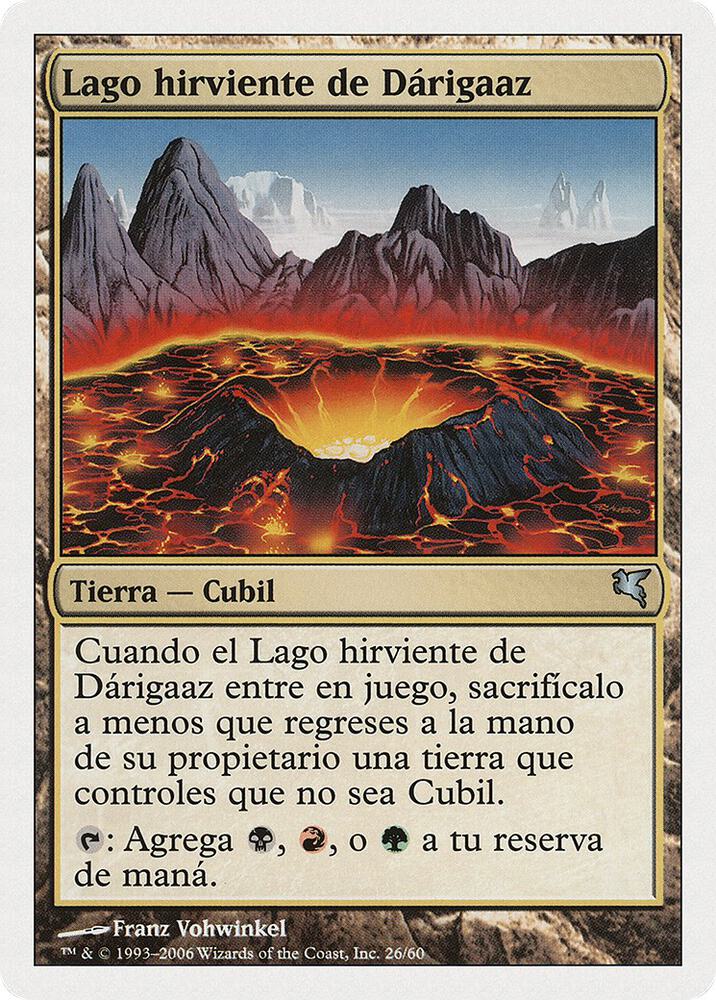 Darigaaz's Caldera (Spanish) D26 card