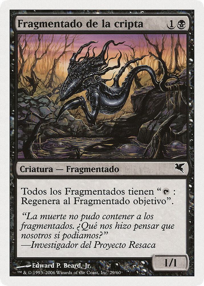 Crypt Sliver (Spanish)