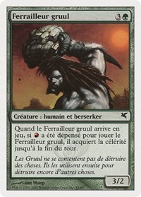 Gruul Scrapper (French) - "Ferrailleur gruul"