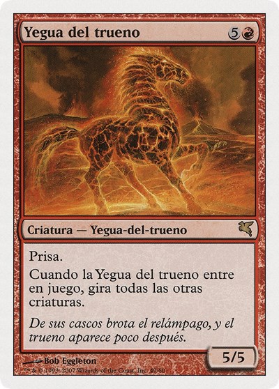 Thundermare Spanish Yegua del trueno