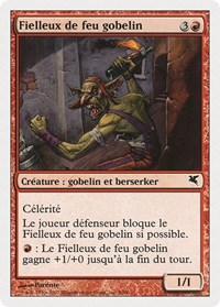 Goblin Fire Fiend (French) - "Fielleux de feu gobelin"