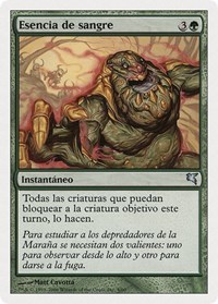 Bloodscent (Spanish) - "Esencia de sangre"