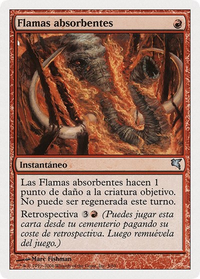 Engulfing Flames Spanish Flamas absorbentes