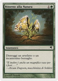 Naturalize (Italian) - "Ritorno alla Natura"
