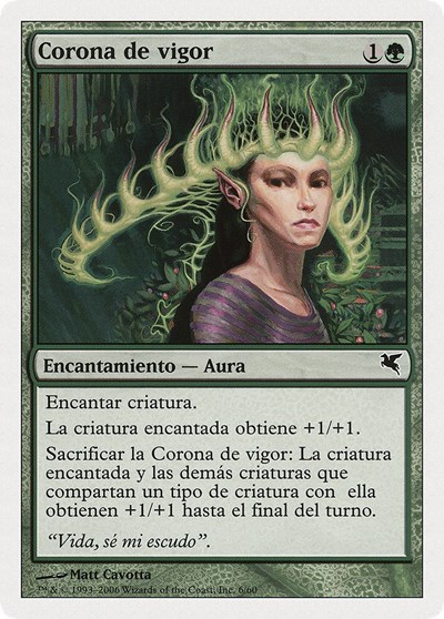 Crown of Vigor Spanish Corona de vigor