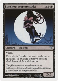 Keening Banshee (Spanish) - "Banshee atormentada"