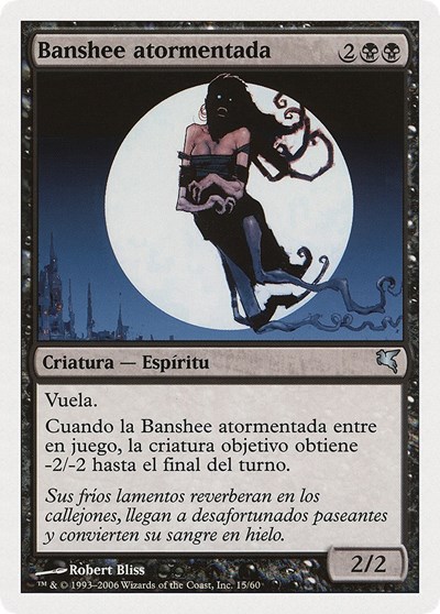 Keening Banshee Spanish Banshee atormentada