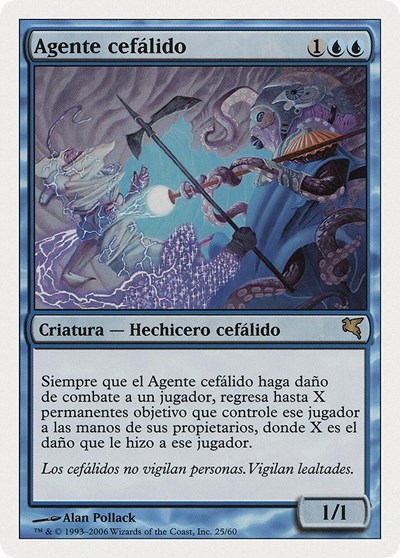 Cephalid Constable Spanish Agente cefalido