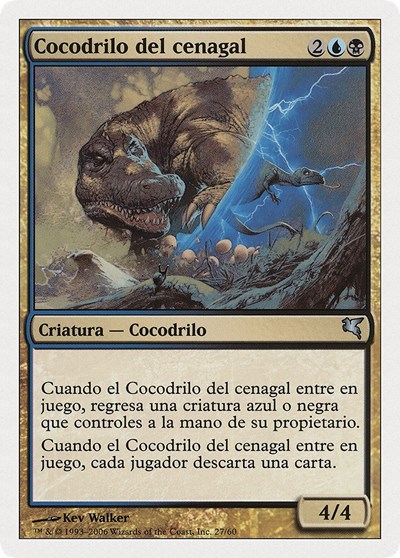 Marsh Crocodile Spanish Cocodrilo del cenagal