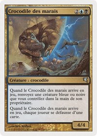 Marsh Crocodile (French) - "Crocodile des marais"