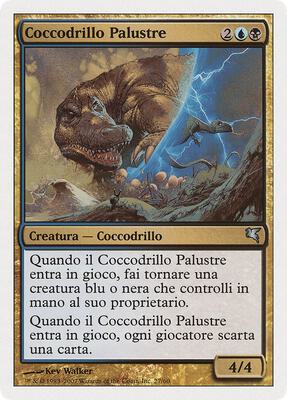 Marsh Crocodile (Italian) - "Coccodrillo Palustre"