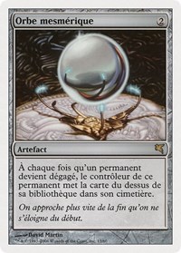 Mesmeric Orb (French)- "Orbe mesmérique"