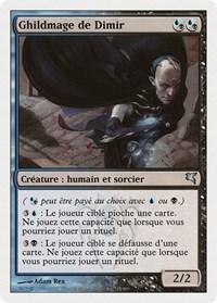 Dimir Guildmage (French) - "Ghildmage de Dimir"